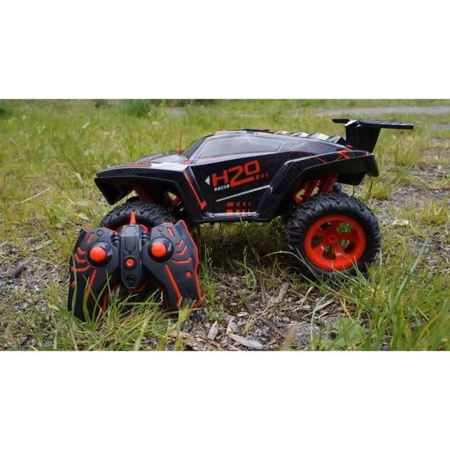 Машина всюдихід з ефектом диму червона Fog Steam Climber