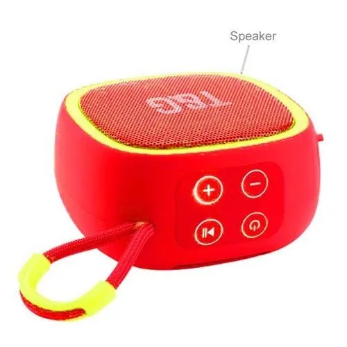 Bluetooth-колонка TG659, з функцією speakerphone, радіо, red