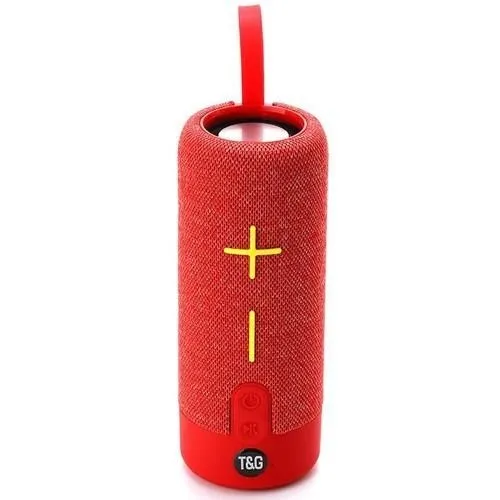Bluetooth-колонка TG619C, с функцией speakerphone, радио, red