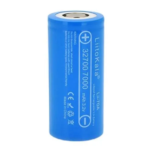 Аккумулятор 32700, LiitoKala Lii-70A, 3.2V, 7000mAh