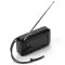 Bluetooth-колонка TG368, speakerphone, радіо, сонячна батарея, black