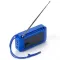 Bluetooth-колонка TG368, speakerphone, радио, солнечная батарея, blue