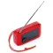 Bluetooth-колонка TG368, speakerphone, радио, солнечная батарея, red