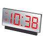 Часы сетевые VST-897-1, красный, температура, USB