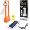 Фонарь 6865 RT, 1W+66SMD, power bank, солнечная батарея, ЗУ 220V, встроенный аккумулятор