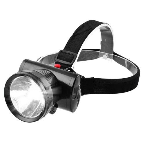 Ліхтар на чоло Luxury 1858 А, 1W, ЗУ 220V, вбудований акумулятор
