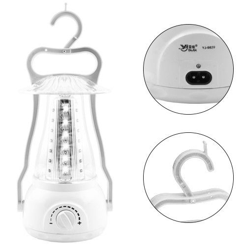 Фонарь лампа 5829B 47LED, аккумулятор 2400 мА, ЗУ 220V, (Yajia)