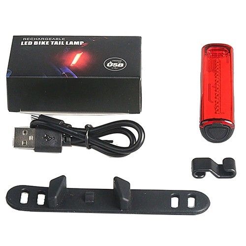 Вело ліхтар STOP + Security маячoк T15-16NANO LED red, аккум., ЗУ micro USB