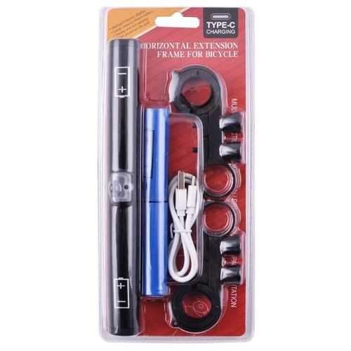 Расширитель руля 818 с функцией Power Bank, Type-C, 2x18650, индикация заряда