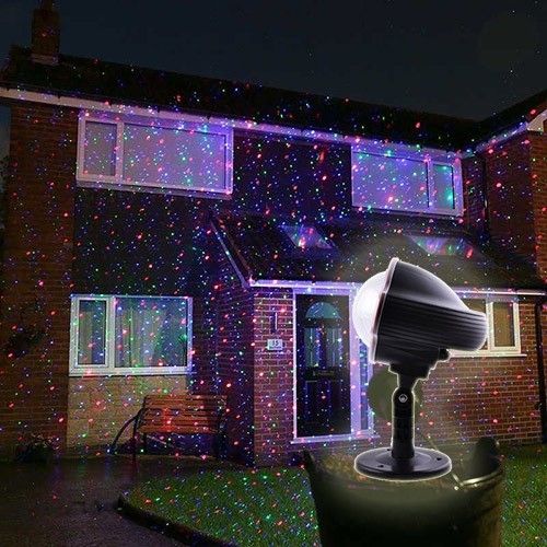 Лазер диско XL-809, Snow кольори (синій, червоний, зелений)