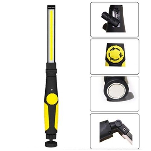 Фонарь кемпинг BL-W55-COB, ЗУ micro USB, встроенный аккумулятор, поворот 180? + 180?, магнит