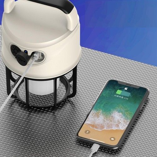 Фонарь кемпинг переносной CH-22025, Power Bank, Li-Ion аккумулятор, ЗУ Type-C, Box