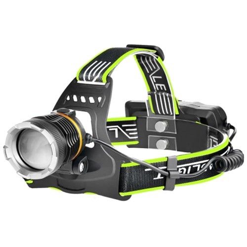 Ліхтар на чоло BL-8003-P50, 2x18650, zoom, ЗУ microUSB, Box