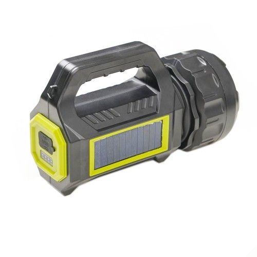 Фонарь кемпинг переносной T95 - LED+COB (white+red), power bank, Li-Ion аккумулятор, солнечная батарея