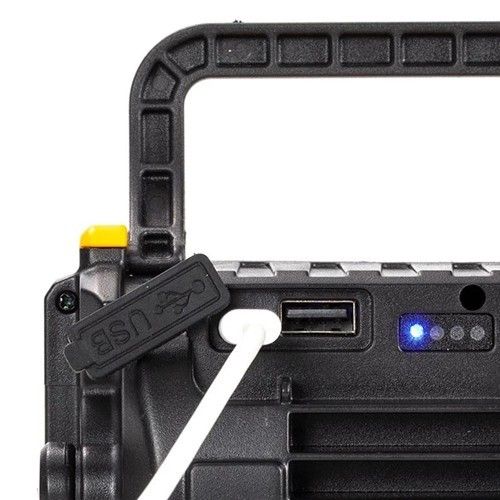 Ліхтар кемпінг переносний W880-2 - COB (white+red+blue), power bank, Li-Ion акумулятор, ЗП Type-C, Box