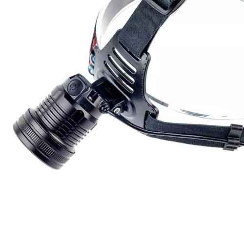 Фонарь на лоб XQ-172-T6+COB, 2x18650, zoom, ЗУ microUSB, Box