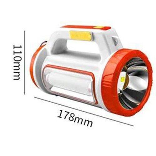 Фонарь кемпинг переносной 5158-LED+COB, power bank, Li-Ion аккумулятор, солнечная батарея, ЗУ microUSB, Box