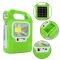 Фонарь кемпинг переносной 6399А - LED+COB, power bank, 2x18650, солнечная батарея, ЗУ microUSB, Box green
