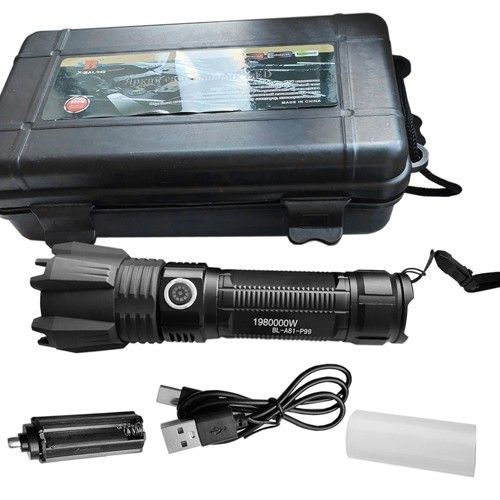 Фонарь BL-A81-P99, 1x26650, zoom, ЗУ Type-C, Box