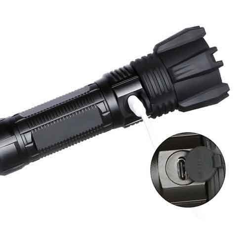 Фонарь BL-A81-P99, 1x26650, zoom, ЗУ Type-C, Box