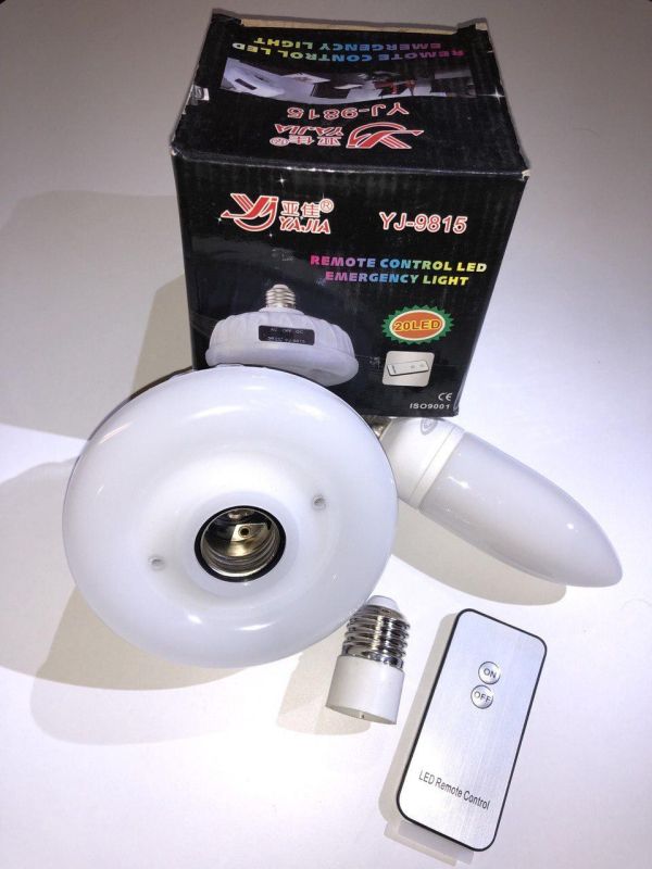 Светильник аварийного освещения аккумуляторный YAJIA YJ-9815 аварийная LED-лампа с пультом