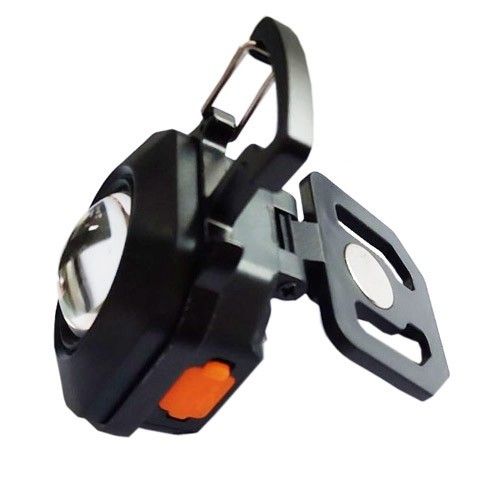 Фонарь LL-201-COB(white+yellow+red), Li-Ion аккумулятор, магнит, карабин, отвертка, ЗG Type-C, Box