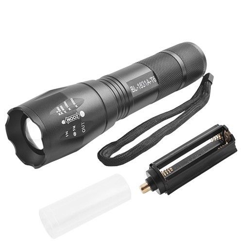 Фонарь Police 1831A/1813A-T6 mini, 3хААА/18650, zoom