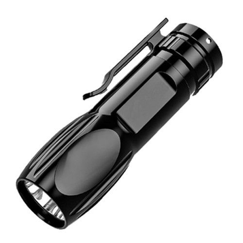 Фонарь X8-XPE, ЗУ microUSB, встроенный аккумулятор, зажим
