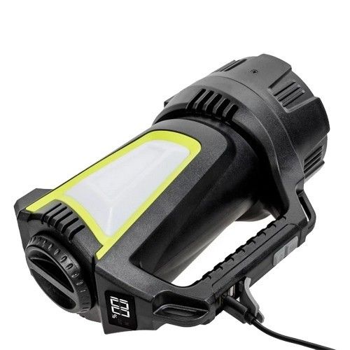 Ліхтар кемпінг переносний T100A-10W+2COB (white+red+blue), power bank, 4x18650, ЗП Type-C, Box