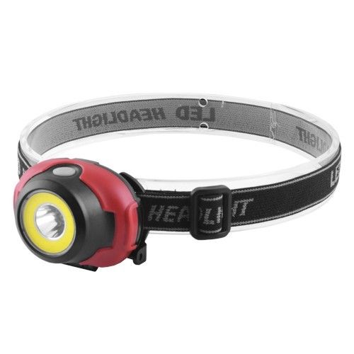 Фонарь на лоб 1802-COB+LED, 3xAAA