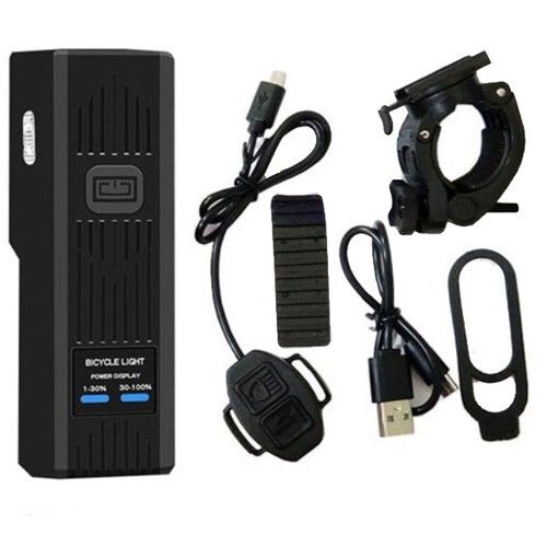 Велофара з сигналом MT-007-T6, 450Lum, 18650 (2200mAh), кнопка виносна, Waterproof, ЗУ mircoUSB