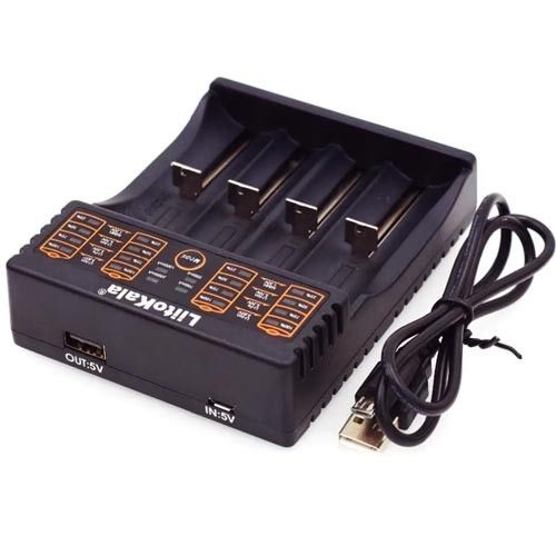 Зарядное устройство для LiitoKala Lii-402, POWER BANK, 4Х-18650, AAA, AAA Li-Ion, LiFePO4, Ni-Mh