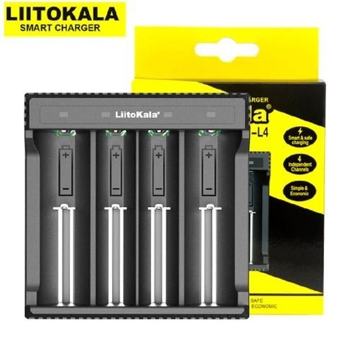 Зарядное устройство для LiitoKala Lii-L4, 4x-10440/14500/16340/17355/17500/17670/18350/18490/18650/22650, 5V