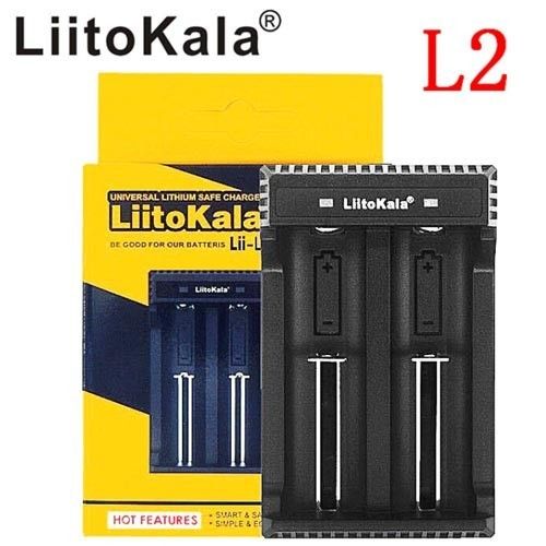 Зарядное устройство для LiitoKala Lii-L2, 2x-10440/14500/16340/17355/17500/17670/18350/18490/18650/22650, 5V