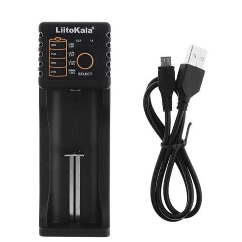 Зарядное устройство для LiitoKala 100B, 1xААА/АА/14500/16340/18650
