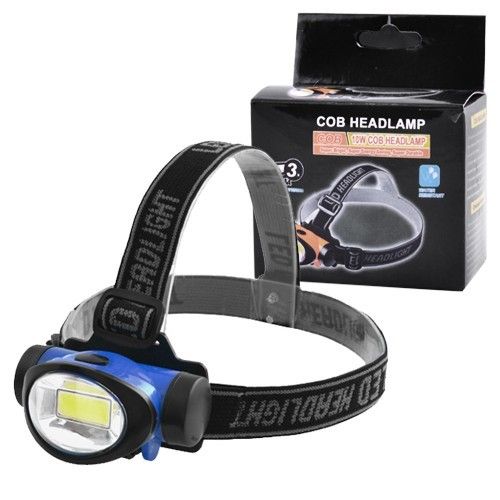 Фонарь на лоб 603-COB, 3xAAA