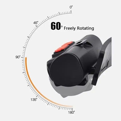 Фонарь на лоб PLD-2119B-XPE+2COB(white+red), 1х18650, ЗУ Type-C, Box