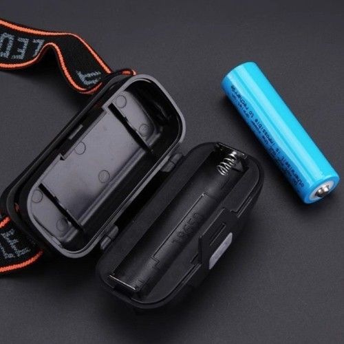 Фонарь на лоб KX-302-LED+COB, 1x18650, ЗУ Type-C, Box