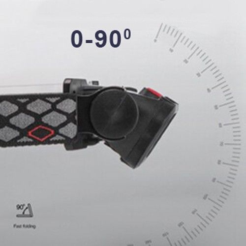 Фонарь на лоб BL-008+COB (white+red), Li-Ion аккумулятор, ЗУ Type-C, Box